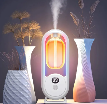 Rechargeable 5-mode Aromatic Diffuser – Timed Essential Oil Air Freshener for Bedroom, Living Room