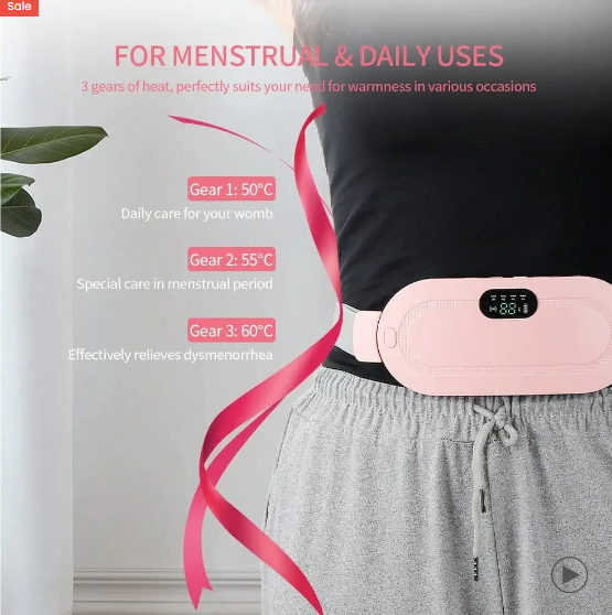 Menstrual Period Heating Pad for Cramps Massage