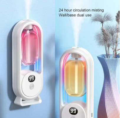 Rechargeable 5-mode Aromatic Diffuser – Timed Essential Oil Air Freshener for Bedroom, Living Room