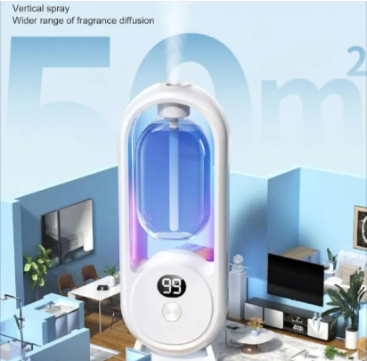 Rechargeable 5-mode Aromatic Diffuser – Timed Essential Oil Air Freshener for Bedroom, Living Room