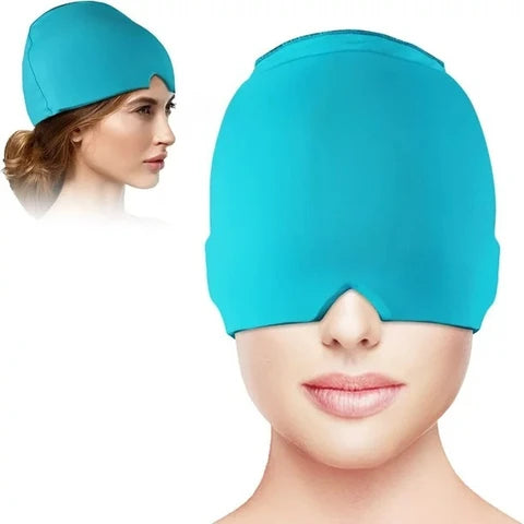 ChillMind™ Migraine Relief Cooling Cap – Instant Headache & Stress Relief Gel Hat