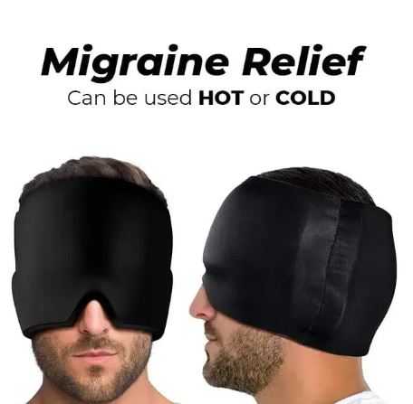 ChillMind™ Migraine Relief Cooling Cap – Instant Headache & Stress Relief Gel Hat